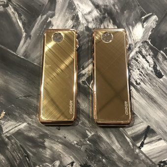 Зажигалка USB спираль 42578 золото