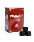 Вугілля для кальяну кокосовий Coaleco 72 кубики Україна