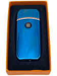 Зажигалка USB спираль 713 синяя