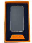 Зажигалка USB два режима спираль и турбина 709 черный мат 