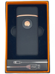 Запальничка USB 2 режими газ і два імпульси 789 чорний мат