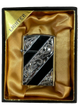 Запальничка Lighter 101-10 silver black