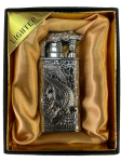 Запальничка двох режимна Lighter 874 crocodile silver