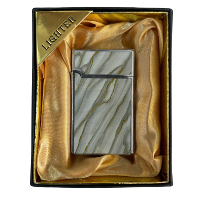 Запальничка двох режимна Lighter 180 ak47 silver